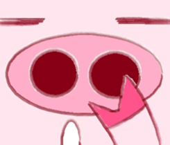 Butajirou & Keromi sticker #7529655