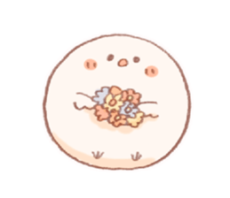 A Little Java Sparrow! sticker #7529704