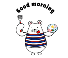 with Stripe bear(English) sticker #7529712