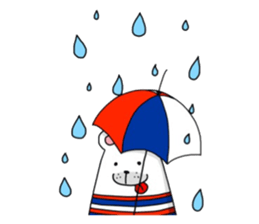 with Stripe bear(English) sticker #7529723