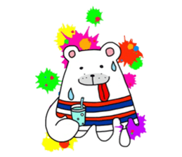 with Stripe bear(English) sticker #7529725