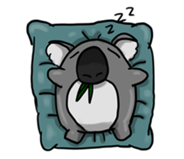 Buay kem The Sad Face Koala sticker #7530471