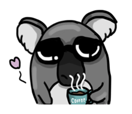 Buay kem The Sad Face Koala sticker #7530473