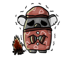 Buay kem The Sad Face Koala sticker #7530477