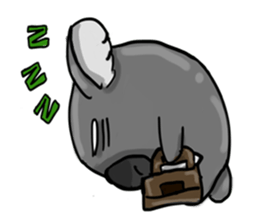 Buay kem The Sad Face Koala sticker #7530496