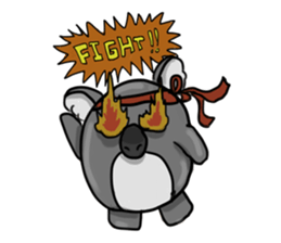 Buay kem The Sad Face Koala sticker #7530503