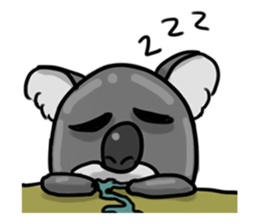 Buay kem The Sad Face Koala sticker #7530506