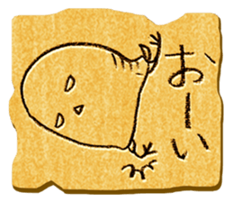 The humorous bird sticker #7530576