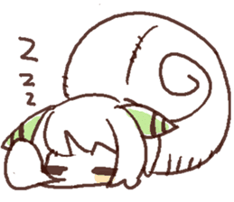 Snail-chan sticker #7531035