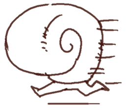 Snail-chan sticker #7531041