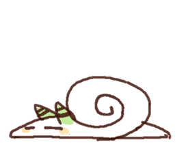 Snail-chan sticker #7531042