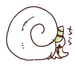 Snail-chan sticker #7531054
