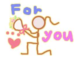 Stick feeling sticker #7531320