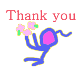 Stick feeling sticker #7531323