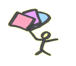 Stick feeling sticker #7531336