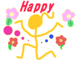 Stick feeling sticker #7531345