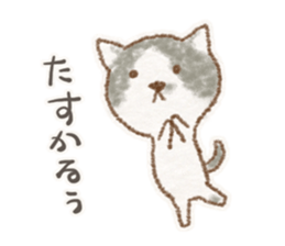 My bicolor cat sticker #7531376