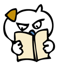 darkness dog sticker #7531960