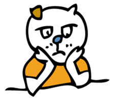 darkness dog sticker #7531976