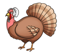 CatRabbit: Thanksgiving sticker #7532119