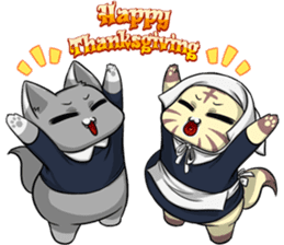 CatRabbit: Thanksgiving sticker #7532127
