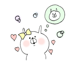 u-suke&usako sticker #7532268