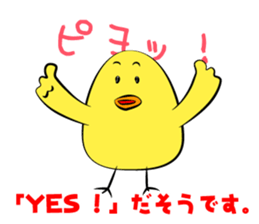 Chick The PIYOTAROU sticker #7532828