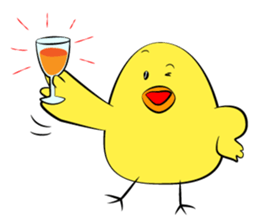 Chick The PIYOTAROU sticker #7532832