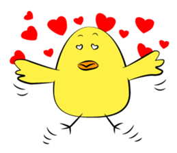 Chick The PIYOTAROU sticker #7532833