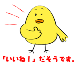 Chick The PIYOTAROU sticker #7532839