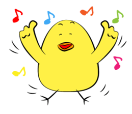 Chick The PIYOTAROU sticker #7532841