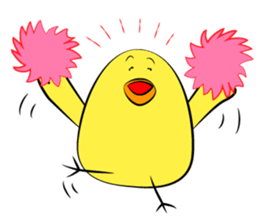 Chick The PIYOTAROU sticker #7532842