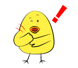 Chick The PIYOTAROU sticker #7532846