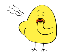 Chick The PIYOTAROU sticker #7532856