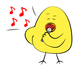 Chick The PIYOTAROU sticker #7532865