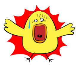 Chick The PIYOTAROU sticker #7532867