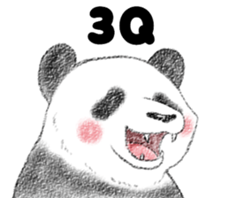 Panda Sticker(Traditional Chinese) sticker #7532956