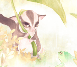 My Love pet. Animal friends and pets. sticker #7533062