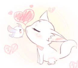 My Love pet. Animal friends and pets. sticker #7533066