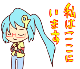 9&Pleasant friends sticker #7534647