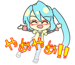 9&Pleasant friends sticker #7534653