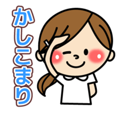 Day in the life of cute Nurse. sticker #7534753