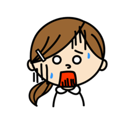 Day in the life of cute Nurse. sticker #7534758