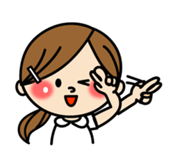 Day in the life of cute Nurse. sticker #7534768