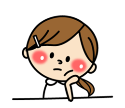 Day in the life of cute Nurse. sticker #7534771