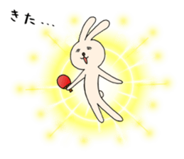 table tennis "DORANEKO & friends" 3 sticker #7535176