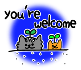 Pooh&Ham world(English ver) sticker #7535191