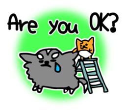 Pooh&Ham world(English ver) sticker #7535194