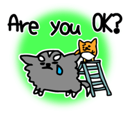 Pooh&Ham world(English ver) sticker #7535194