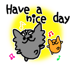 Pooh&Ham world(English ver) sticker #7535196